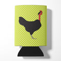 Naked Neck Chicken Green Can or Bottle Hugger Cooler Sleeve for Standard 12 oz Cans, Insulated Foam Beer & Soda Can Hugger Reusable