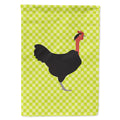 Naked Neck Chicken Green House Flag 28x40 Porch Sleeve Pole Decorative Outside Yard Banner Artwork Wall Hanging, Polyester