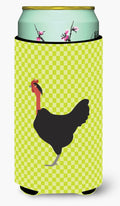 Naked Neck Chicken Green Tall Boy Hugger Can Cooler Sleeve Machine Washable Drink Collapsible Insulator Beverage Insulated Holder