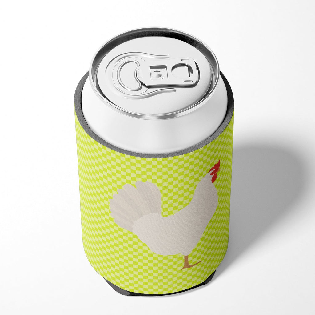 Leghorn Chicken Green Can or Bottle Hugger Cooler Sleeve for Standard 12 oz Cans, Insulated Foam Beer & Soda Can Hugger Reusable