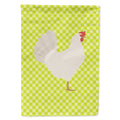 Leghorn Chicken Green House Flag 28x40 Porch Sleeve Pole Decorative Outside Yard Banner Artwork Wall Hanging, Polyester