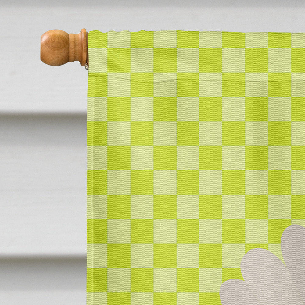 Leghorn Chicken Green House Flag 28x40 Porch Sleeve Pole Decorative Outside Yard Banner Artwork Wall Hanging, Polyester