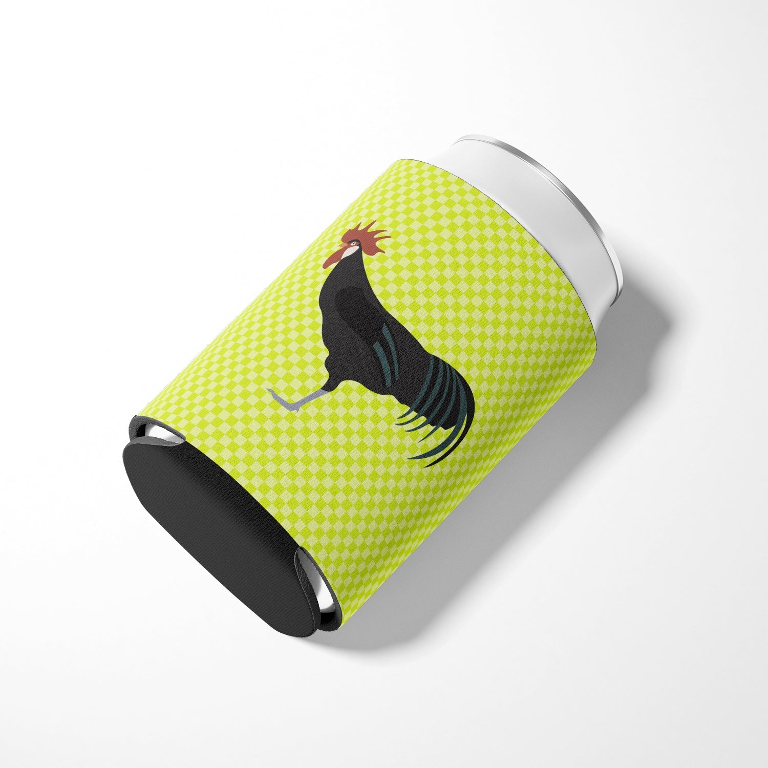 Minorca Ctalalan Chicken Green Can or Bottle Hugger Cooler Sleeve for Standard 12 oz Cans, Insulated Foam Beer & Soda Can Hugger Reusable