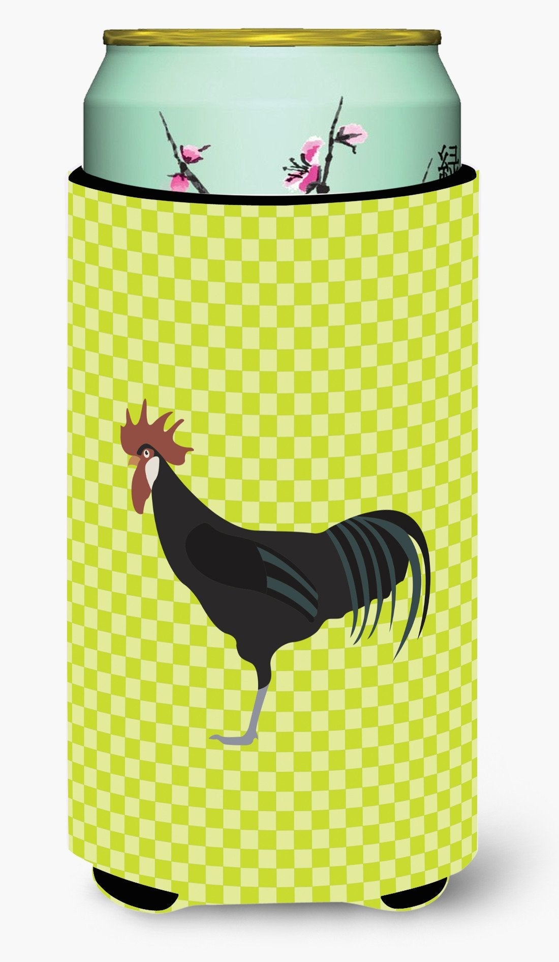 Minorca Ctalalan Chicken Green Tall Boy Hugger Can Cooler Sleeve Machine Washable Drink Collapsible Insulator Beverage Insulated Holder