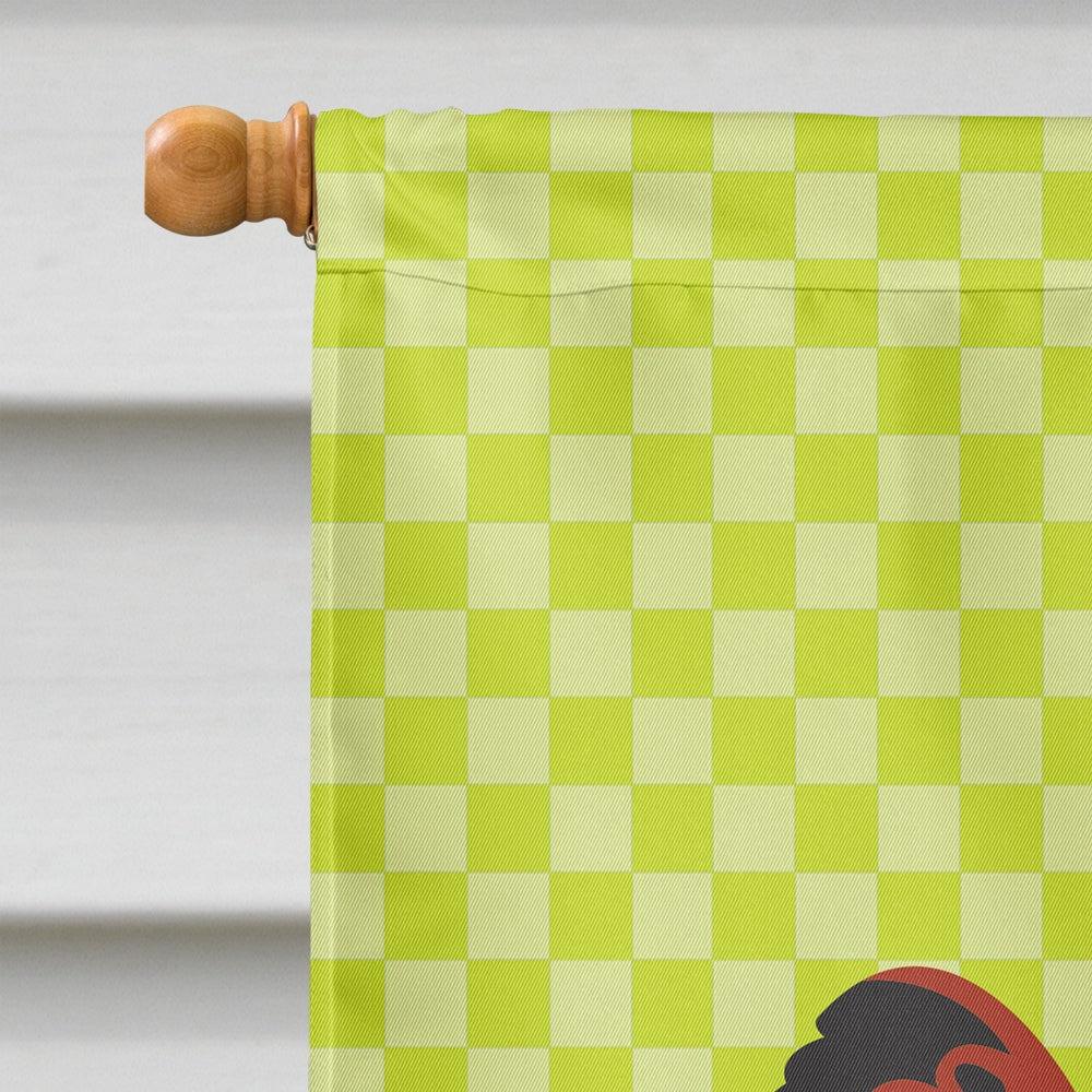 New Hampshire Red Chicken Green House Flag 28x40 Porch Sleeve Pole Decorative Outside Yard Banner Artwork Wall Hanging, Polyester