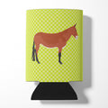 Mule Green Can or Bottle Hugger Cooler Sleeve for Standard 12 oz Cans, Insulated Foam Beer & Soda Can Hugger Reusable