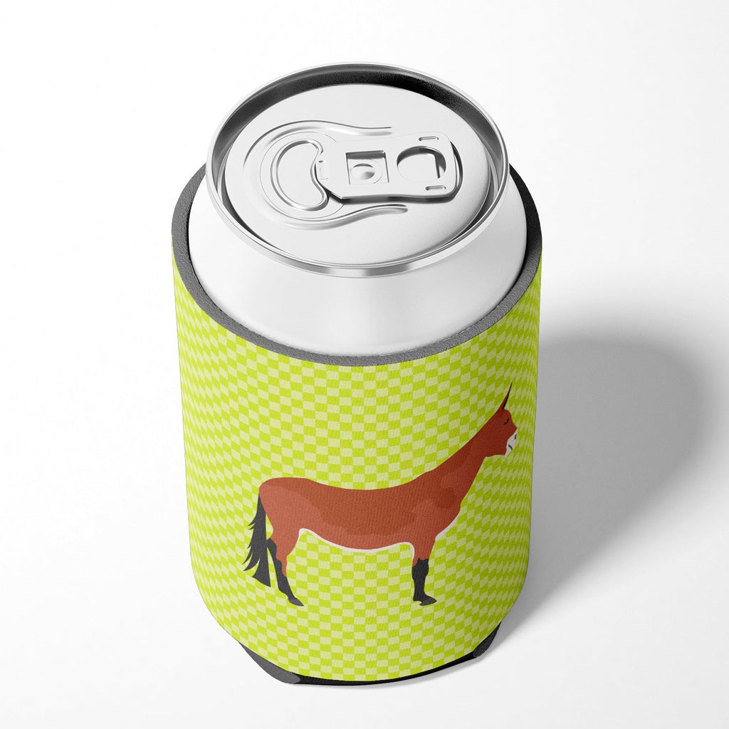 Mule Green Can or Bottle Hugger Cooler Sleeve for Standard 12 oz Cans, Insulated Foam Beer & Soda Can Hugger Reusable
