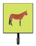 Mule Green Leash or Key Holder Wall Hooks, Key Hooks Holder, Coat Rack Wall Mount, Coat Hooks, Hooks for Hanging Keys, Towels, Aprons, Leashes