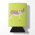 Australian Teamster Donkey Green Can or Bottle Hugger Cooler Sleeve for Standard 12 oz Cans, Insulated Foam Beer & Soda Can Hugger Reusable