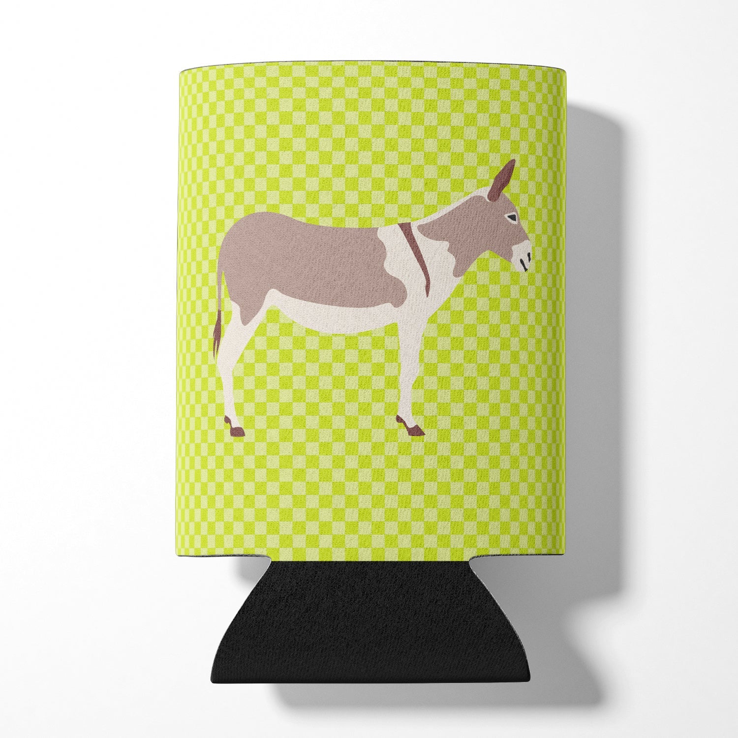 Australian Teamster Donkey Green Can or Bottle Hugger Cooler Sleeve for Standard 12 oz Cans, Insulated Foam Beer & Soda Can Hugger Reusable