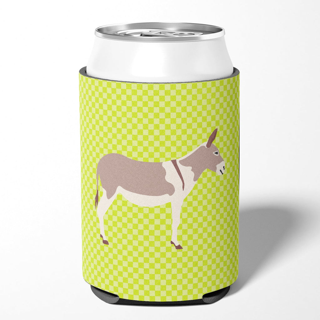 Australian Teamster Donkey Green Can or Bottle Hugger Cooler Sleeve for Standard 12 oz Cans, Insulated Foam Beer & Soda Can Hugger Reusable