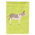 Australian Teamster Donkey Green House Flag 28x40 Porch Sleeve Pole Decorative Outside Yard Banner Artwork Wall Hanging, Polyester