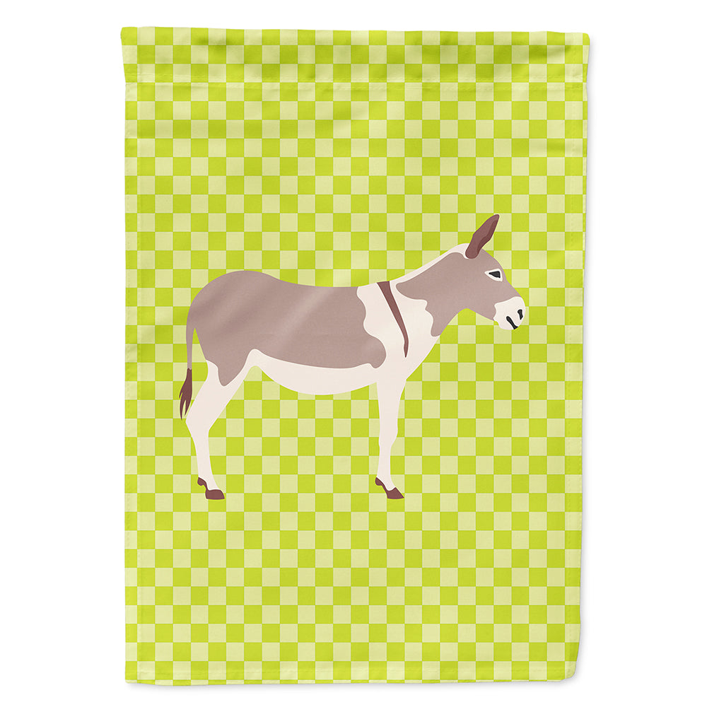 Australian Teamster Donkey Green House Flag 28x40 Porch Sleeve Pole Decorative Outside Yard Banner Artwork Wall Hanging, Polyester