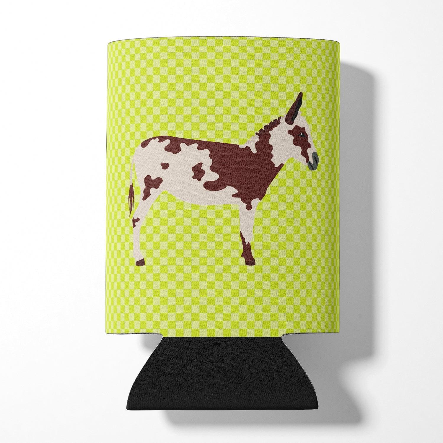 American Spotted Donkey Green Can or Bottle Hugger Cooler Sleeve for Standard 12 oz Cans, Insulated Foam Beer & Soda Can Hugger Reusable