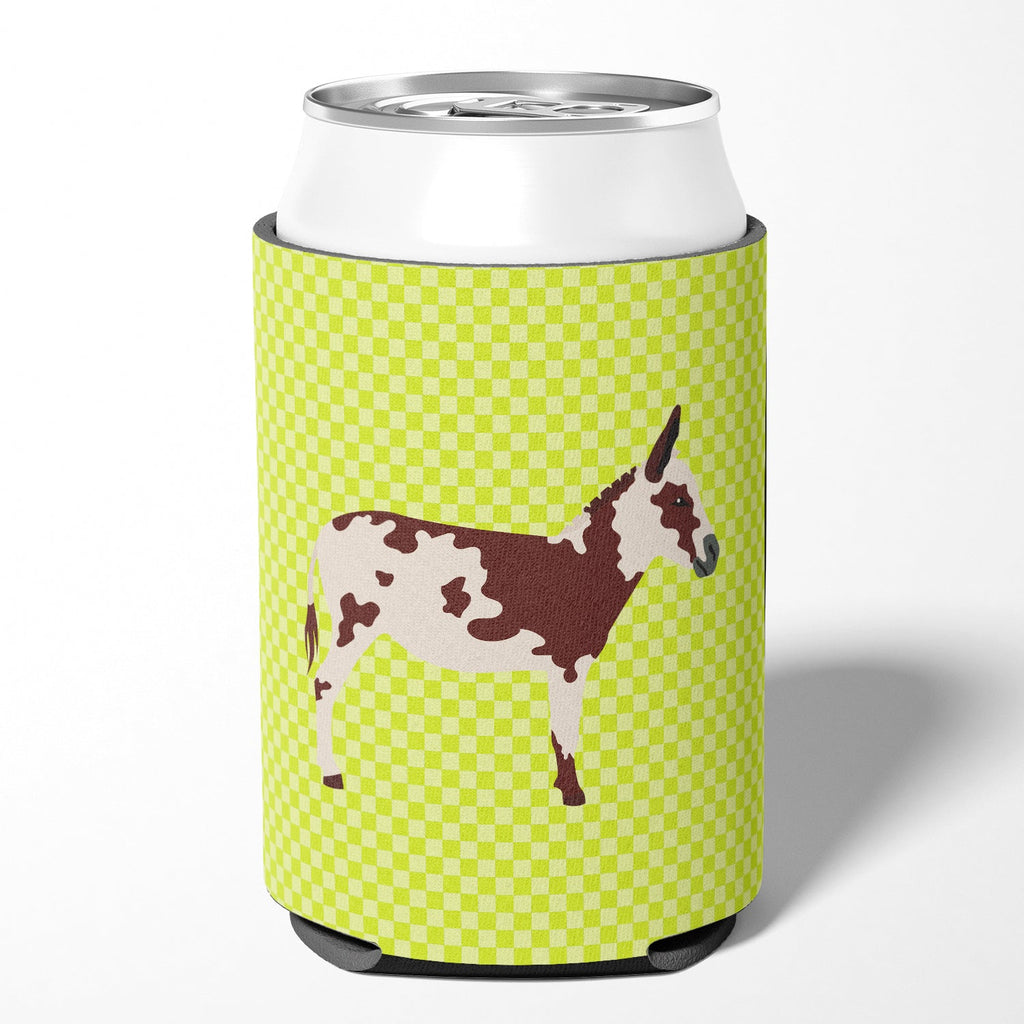 American Spotted Donkey Green Can or Bottle Hugger Cooler Sleeve for Standard 12 oz Cans, Insulated Foam Beer & Soda Can Hugger Reusable