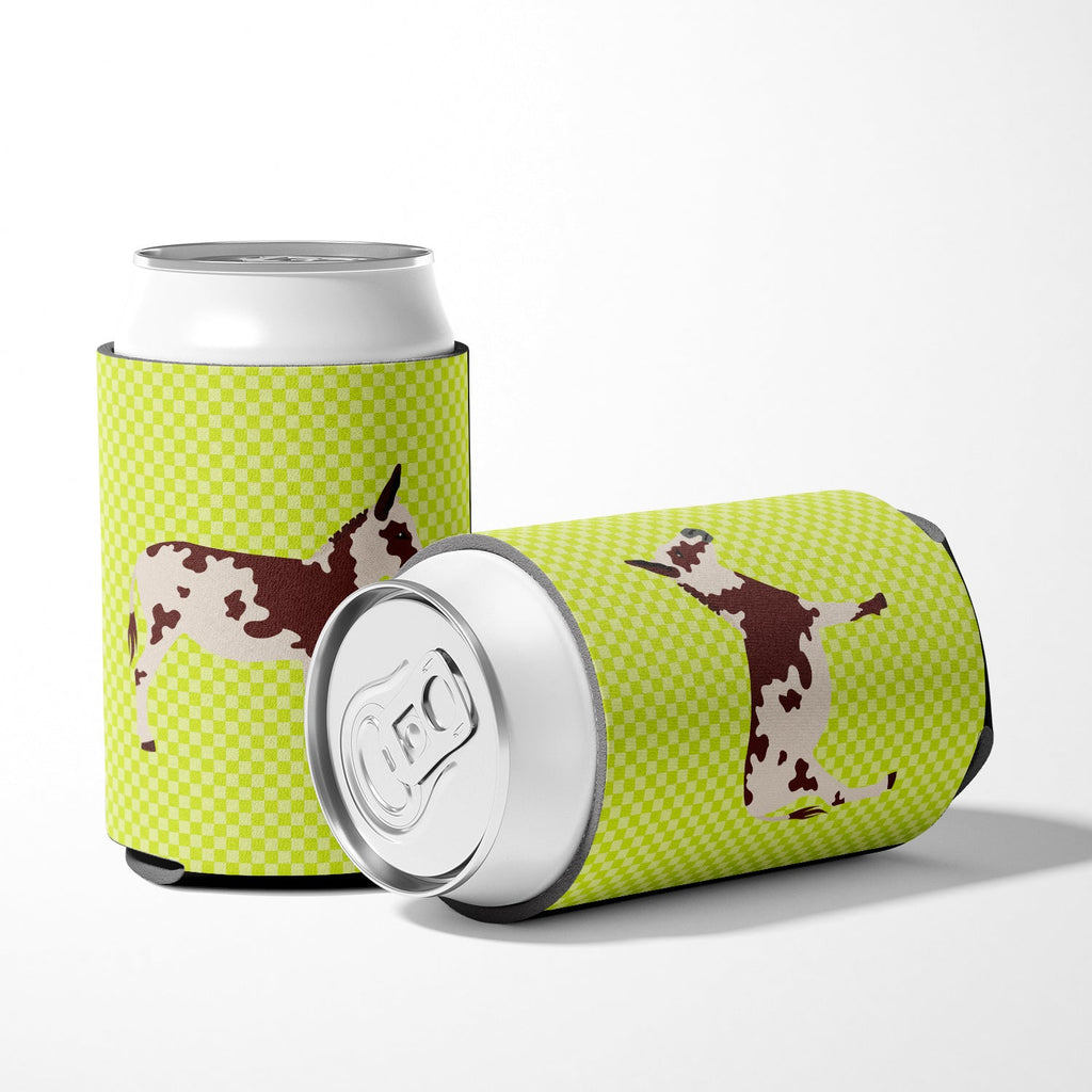 American Spotted Donkey Green Can or Bottle Hugger Cooler Sleeve for Standard 12 oz Cans, Insulated Foam Beer & Soda Can Hugger Reusable