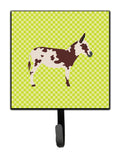 American Spotted Donkey Green Leash or Key Holder Wall Hooks, Key Hooks Holder, Coat Rack Wall Mount, Coat Hooks, Hooks for Hanging Keys, Towels, Aprons, Leashes