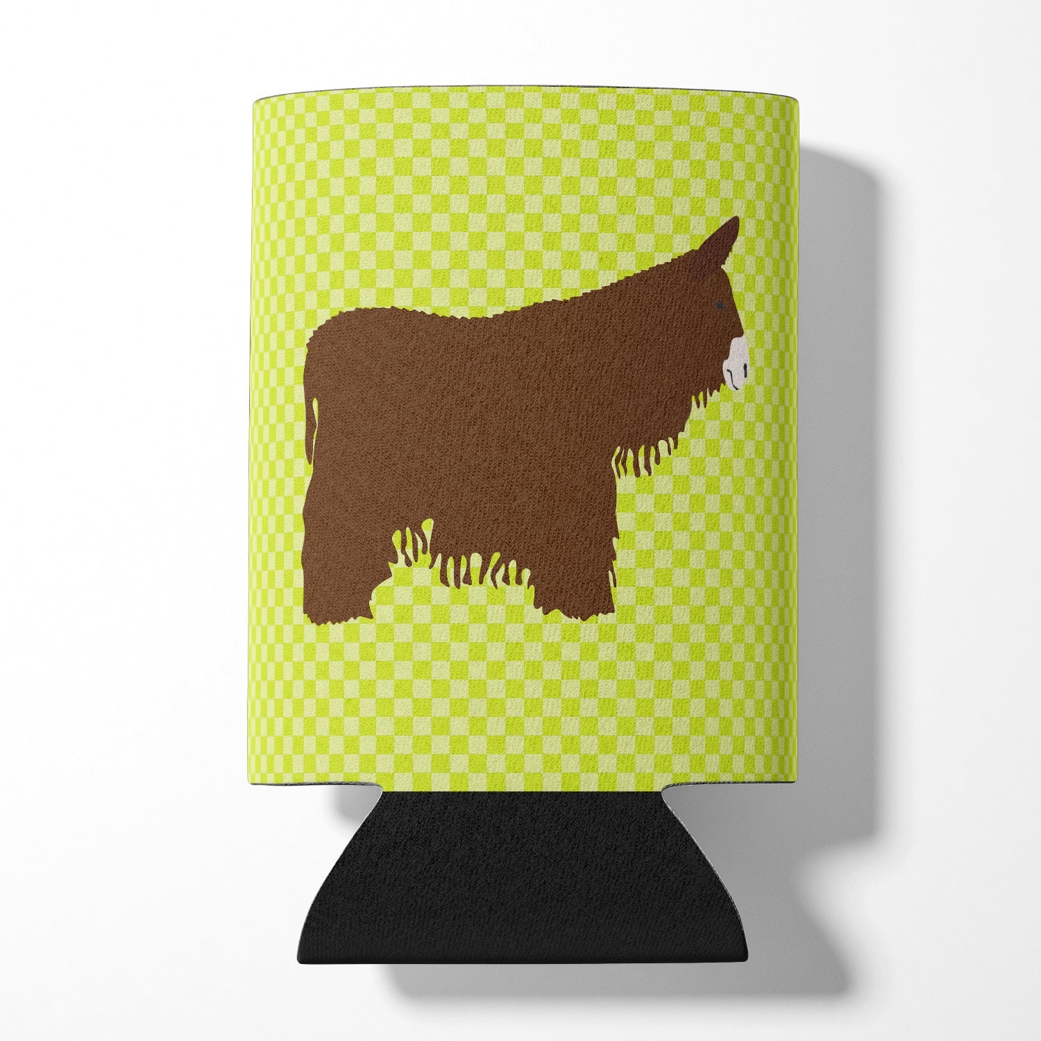Poitou Poiteuin Donkey Green Can or Bottle Hugger Cooler Sleeve for Standard 12 oz Cans, Insulated Foam Beer & Soda Can Hugger Reusable
