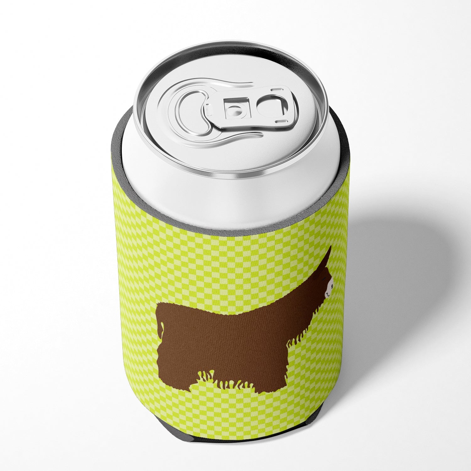 Poitou Poiteuin Donkey Green Can or Bottle Hugger Cooler Sleeve for Standard 12 oz Cans, Insulated Foam Beer & Soda Can Hugger Reusable