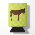 Zamorano-Leones Donkey Green Can or Bottle Hugger Cooler Sleeve for Standard 12 oz Cans, Insulated Foam Beer & Soda Can Hugger Reusable