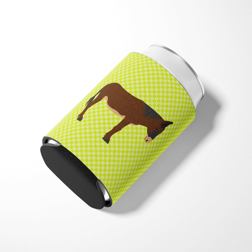 Zamorano-Leones Donkey Green Can or Bottle Hugger Cooler Sleeve for Standard 12 oz Cans, Insulated Foam Beer & Soda Can Hugger Reusable