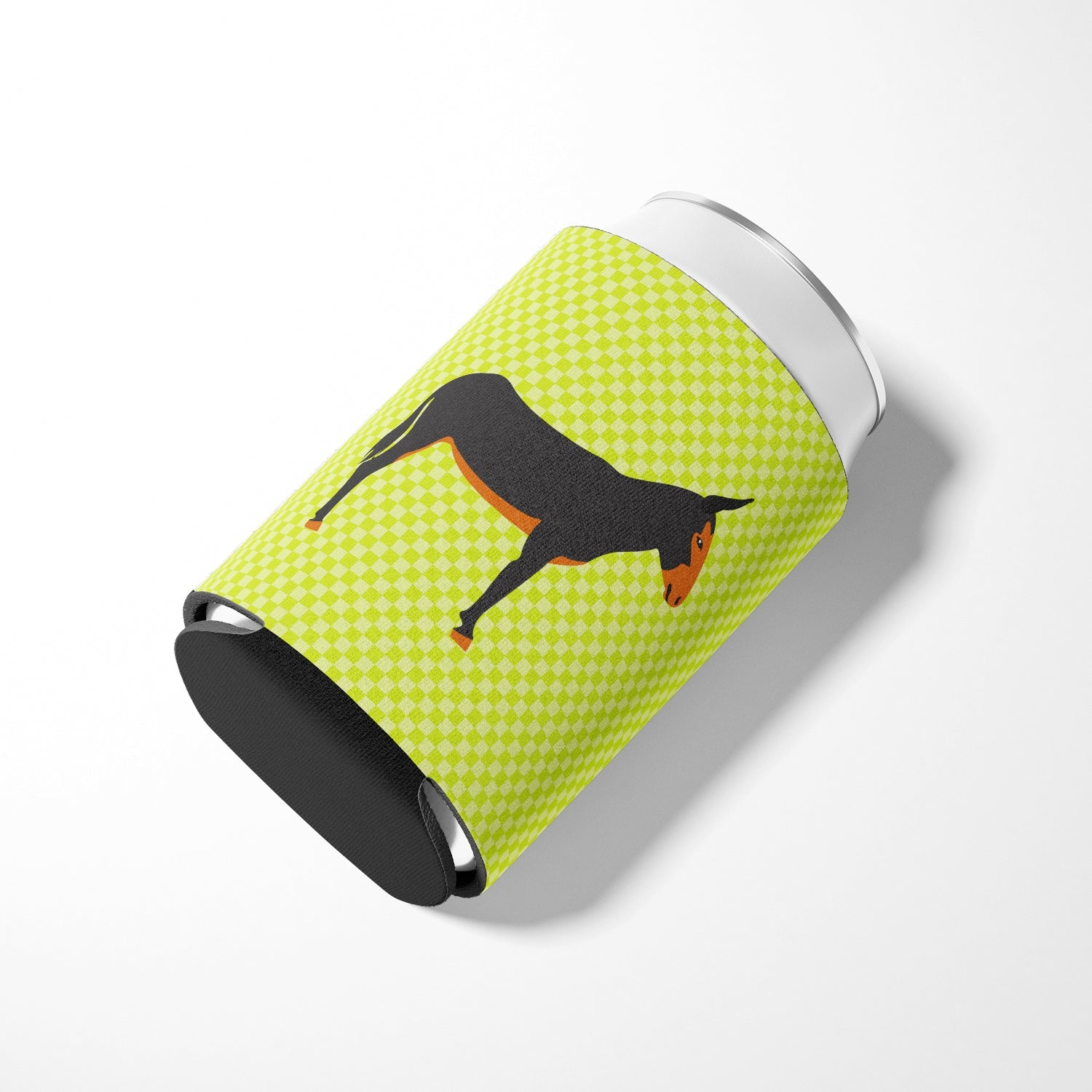 Catalan Donkey Green Can or Bottle Hugger Cooler Sleeve for Standard 12 oz Cans, Insulated Foam Beer & Soda Can Hugger Reusable