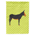 Catalan Donkey Green House Flag 28x40 Porch Sleeve Pole Decorative Outside Yard Banner Artwork Wall Hanging, Polyester