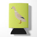 West Harlequin Duck Green Can or Bottle Hugger Cooler Sleeve for Standard 12 oz Cans, Insulated Foam Beer & Soda Can Hugger Reusable