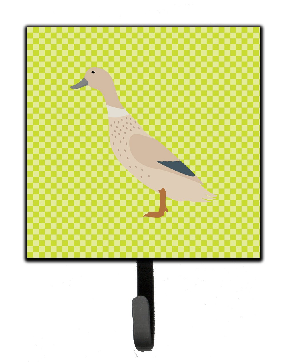 West Harlequin Duck Green Leash or Key Holder Wall Hooks, Key Hooks Holder, Coat Rack Wall Mount, Coat Hooks, Hooks for Hanging Keys, Towels, Aprons, Leashes