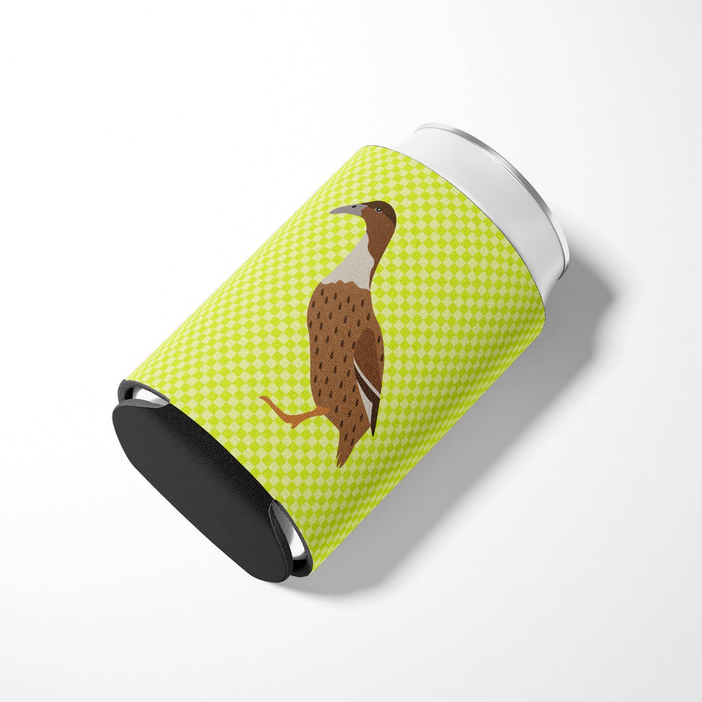 Dutch Hook Bill Duck Green Can or Bottle Hugger Cooler Sleeve for Standard 12 oz Cans, Insulated Foam Beer & Soda Can Hugger Reusable