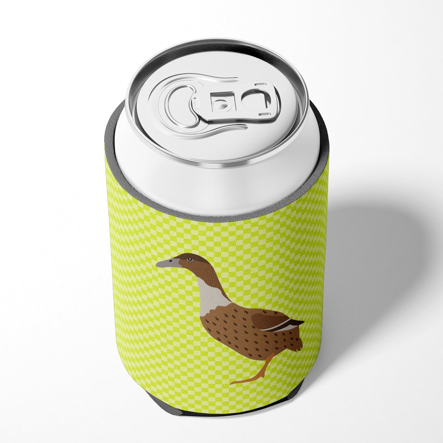 Dutch Hook Bill Duck Green Can or Bottle Hugger Cooler Sleeve for Standard 12 oz Cans, Insulated Foam Beer & Soda Can Hugger Reusable