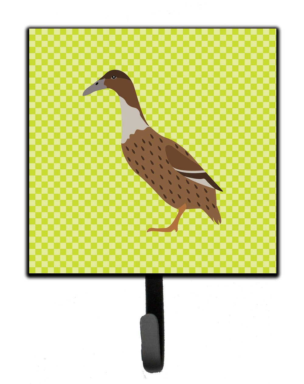 Dutch Hook Bill Duck Green Leash or Key Holder Wall Hooks, Key Hooks Holder, Coat Rack Wall Mount, Coat Hooks, Hooks for Hanging Keys, Towels, Aprons, Leashes