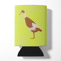 Indian Runner Duck Green Can or Bottle Hugger Cooler Sleeve for Standard 12 oz Cans, Insulated Foam Beer & Soda Can Hugger Reusable