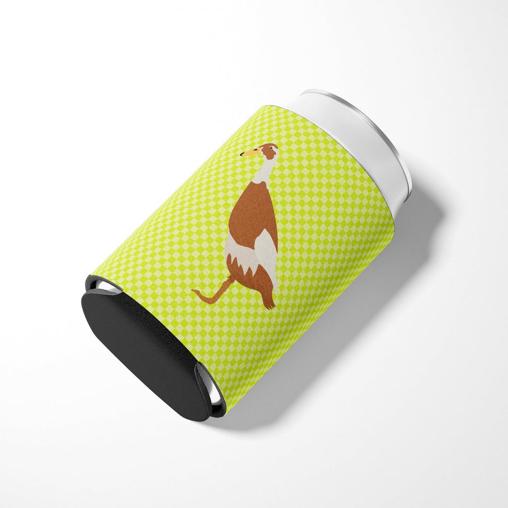 Indian Runner Duck Green Can or Bottle Hugger Cooler Sleeve for Standard 12 oz Cans, Insulated Foam Beer & Soda Can Hugger Reusable