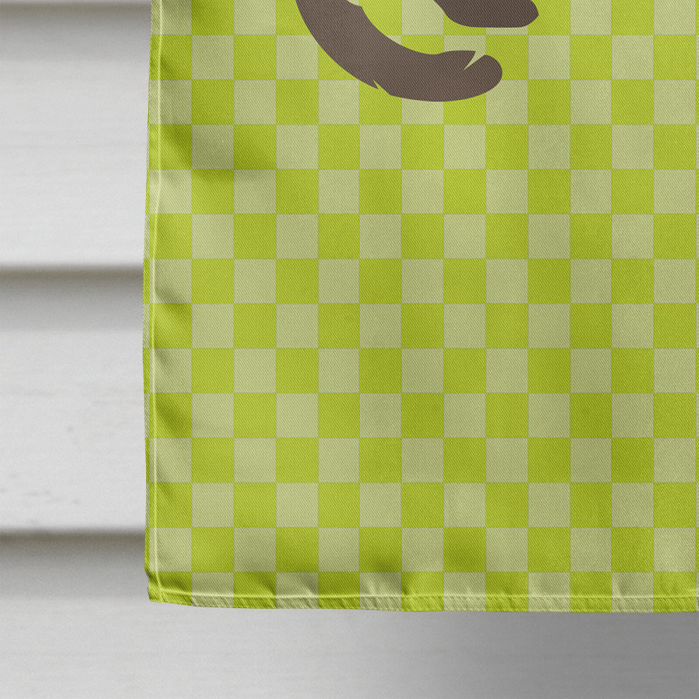Russian or European Mink Green House Flag 28x40 Porch Sleeve Pole Decorative Outside Yard Banner Artwork Wall Hanging, Polyester