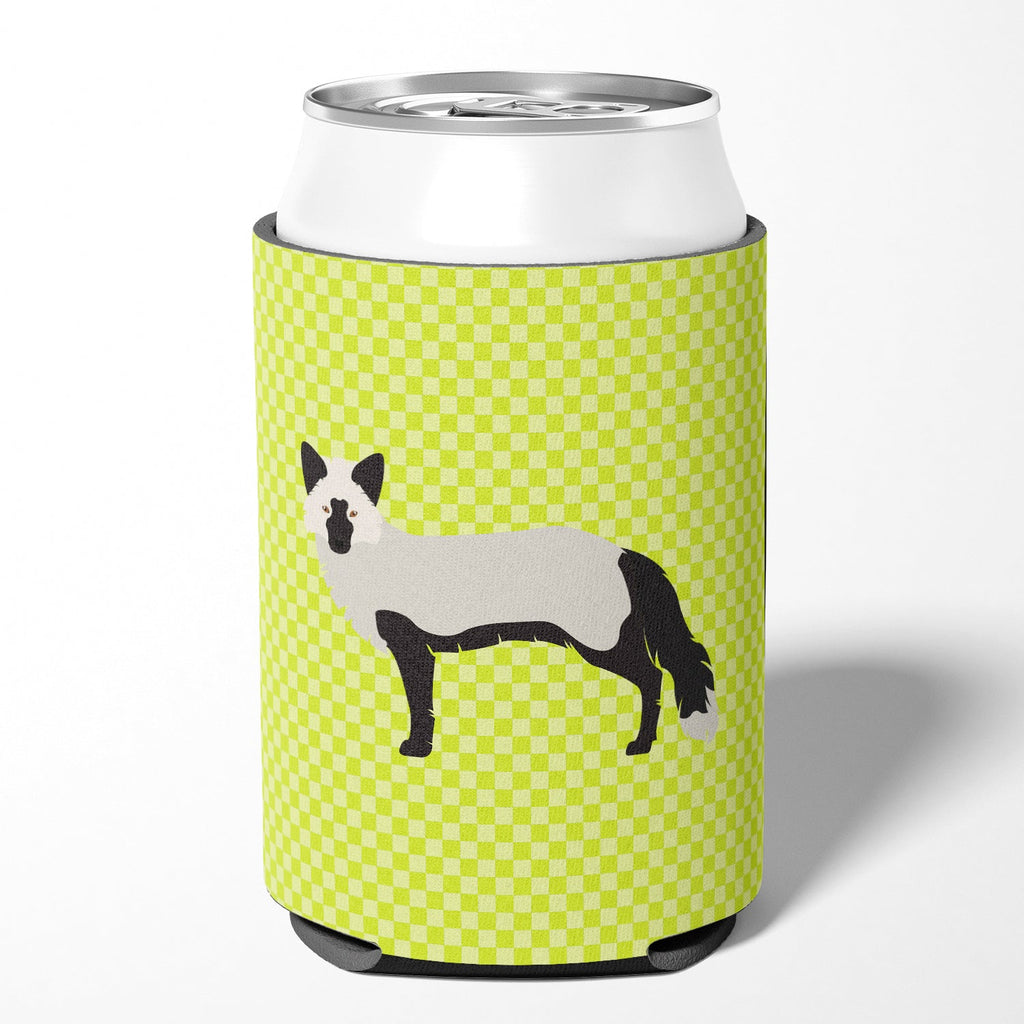 Silver Fox Green Can or Bottle Hugger Cooler Sleeve for Standard 12 oz Cans, Insulated Foam Beer & Soda Can Hugger Reusable