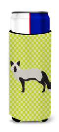 Silver Fox Green Slim Can Hugger , Insulated Foam Hugger for 12 oz Slim Cans, Beer Bottles & Water Bottles, Printed in USA
