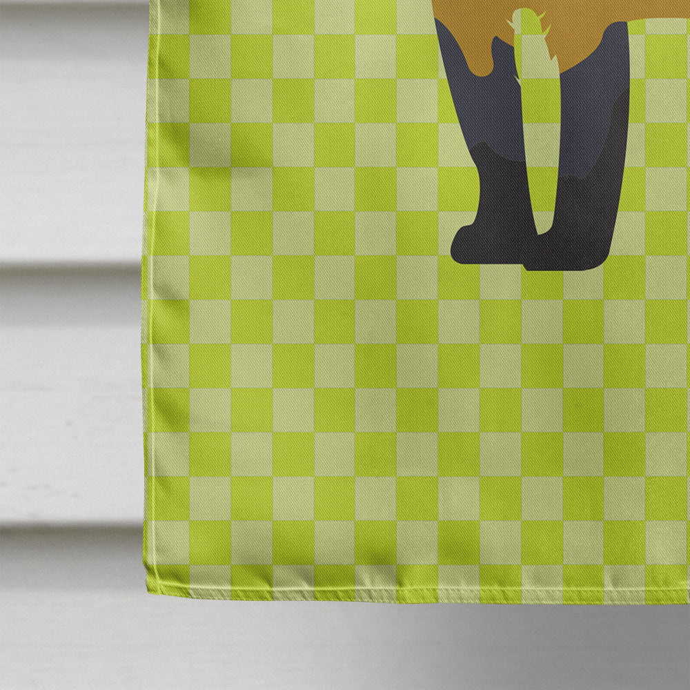 Yellow-Throated Marten Green House Flag 28x40 Porch Sleeve Pole Decorative Outside Yard Banner Artwork Wall Hanging, Polyester