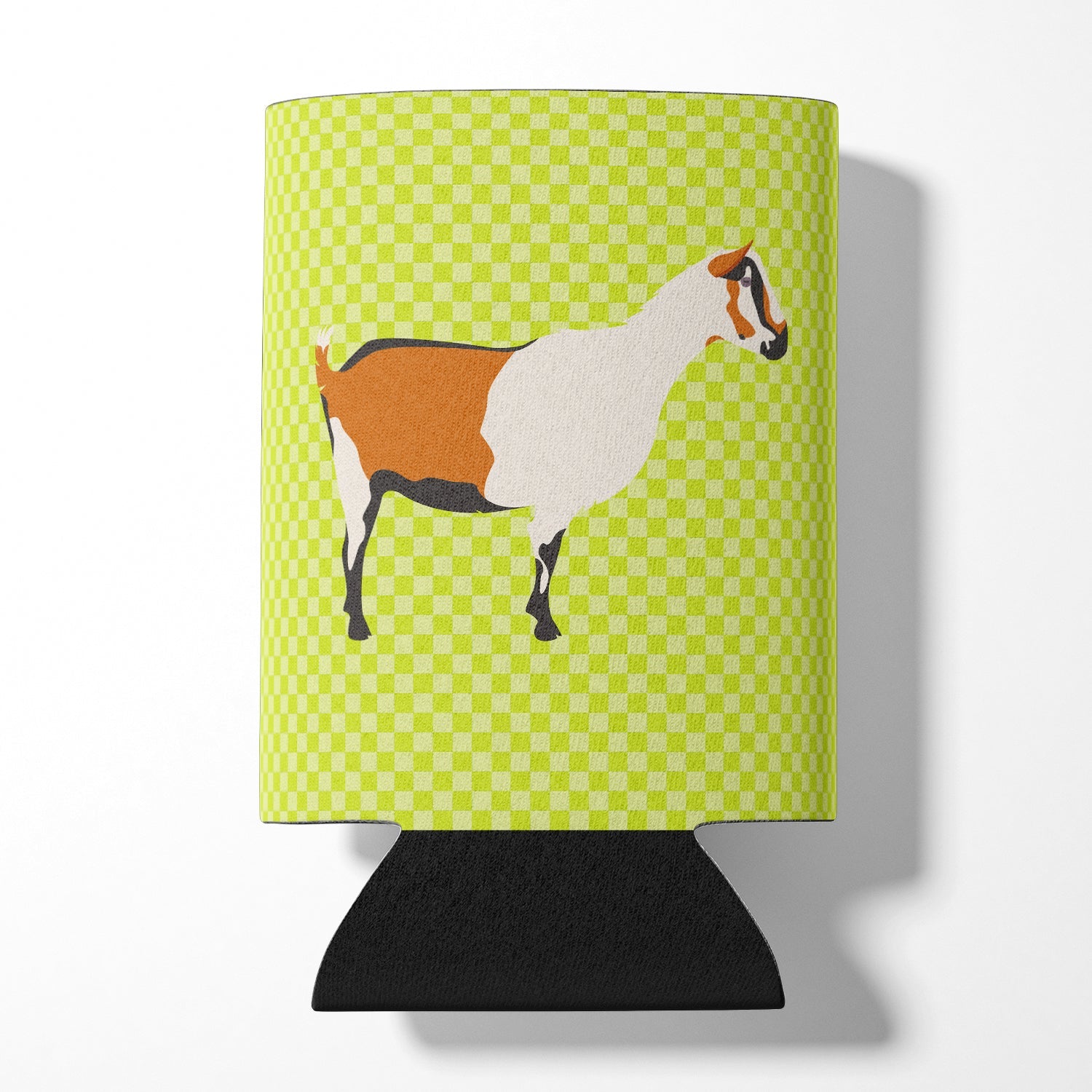 Alpine Goat Green Can or Bottle Hugger Cooler Sleeve for Standard 12 oz Cans, Insulated Foam Beer & Soda Can Hugger Reusable