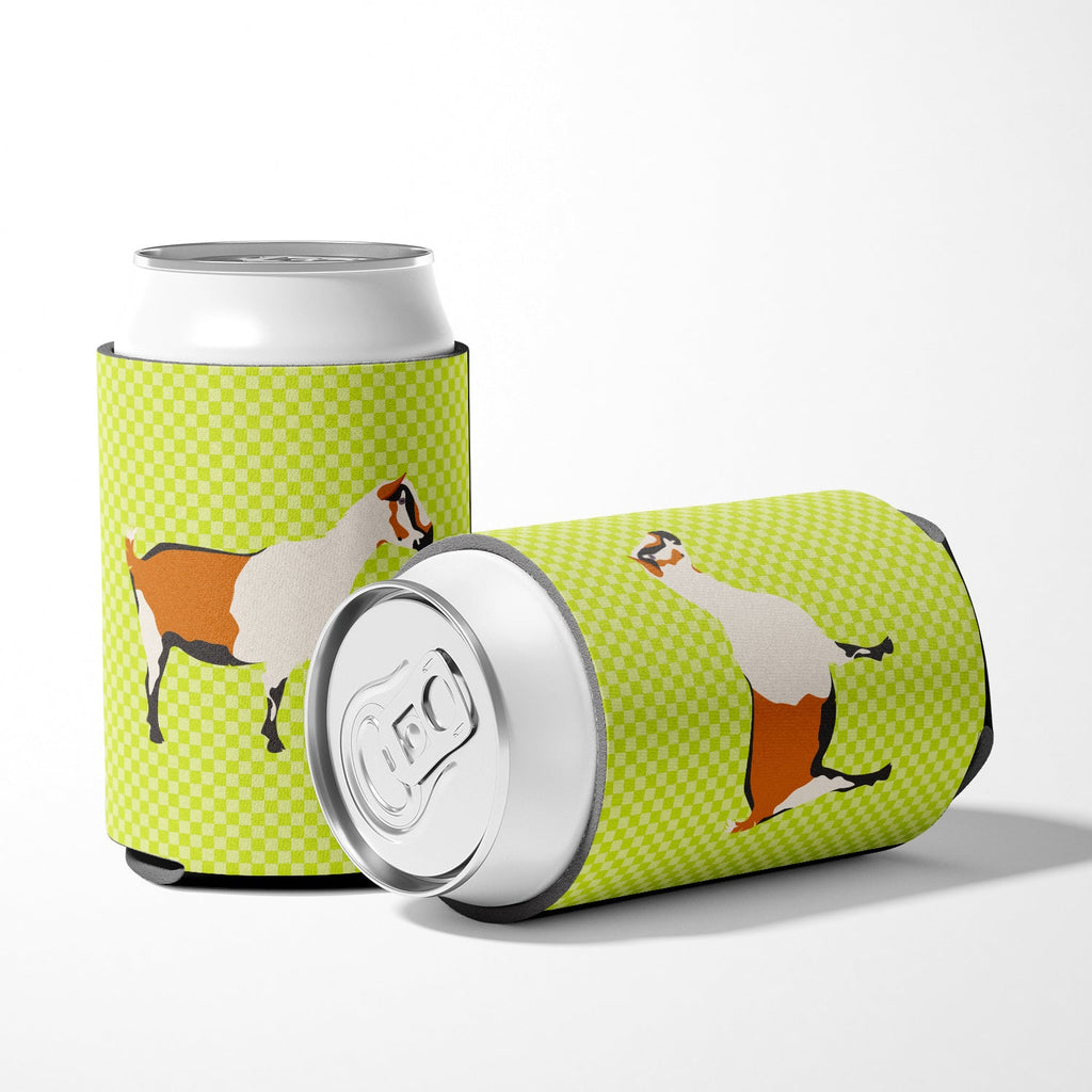 Alpine Goat Green Can or Bottle Hugger Cooler Sleeve for Standard 12 oz Cans, Insulated Foam Beer & Soda Can Hugger Reusable