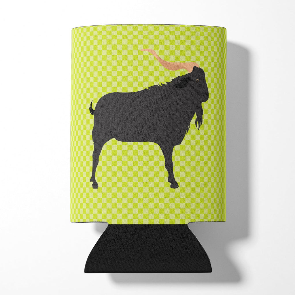 Verata Goat Green Can or Bottle Hugger Cooler Sleeve for Standard 12 oz Cans, Insulated Foam Beer & Soda Can Hugger Reusable