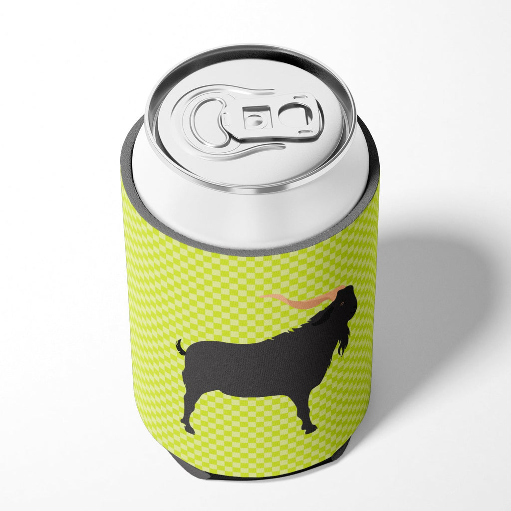 Verata Goat Green Can or Bottle Hugger Cooler Sleeve for Standard 12 oz Cans, Insulated Foam Beer & Soda Can Hugger Reusable