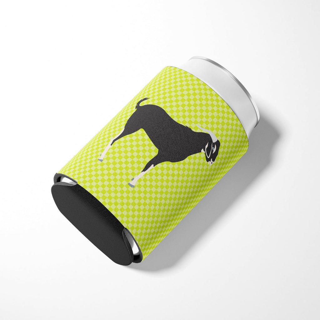 Black Bengal Goat Green Can or Bottle Hugger Cooler Sleeve for Standard 12 oz Cans, Insulated Foam Beer & Soda Can Hugger Reusable