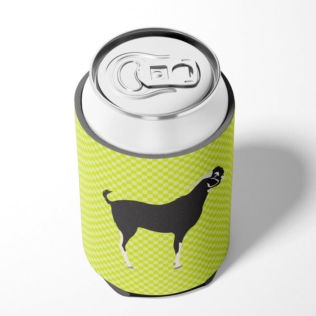 Black Bengal Goat Green Can or Bottle Hugger Cooler Sleeve for Standard 12 oz Cans, Insulated Foam Beer & Soda Can Hugger Reusable