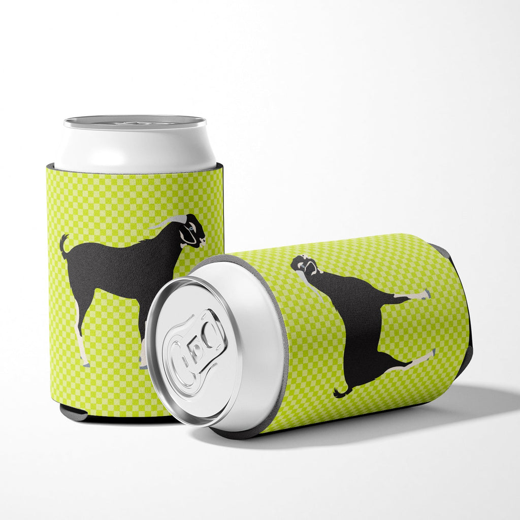 Black Bengal Goat Green Can or Bottle Hugger Cooler Sleeve for Standard 12 oz Cans, Insulated Foam Beer & Soda Can Hugger Reusable