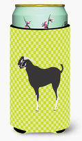 Black Bengal Goat Green Tall Boy Hugger Can Cooler Sleeve Machine Washable Drink Collapsible Insulator Beverage Insulated Holder