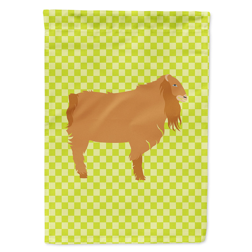 American Lamancha Goat Green House Flag 28x40 Porch Sleeve Pole Decorative Outside Yard Banner Artwork Wall Hanging, Polyester