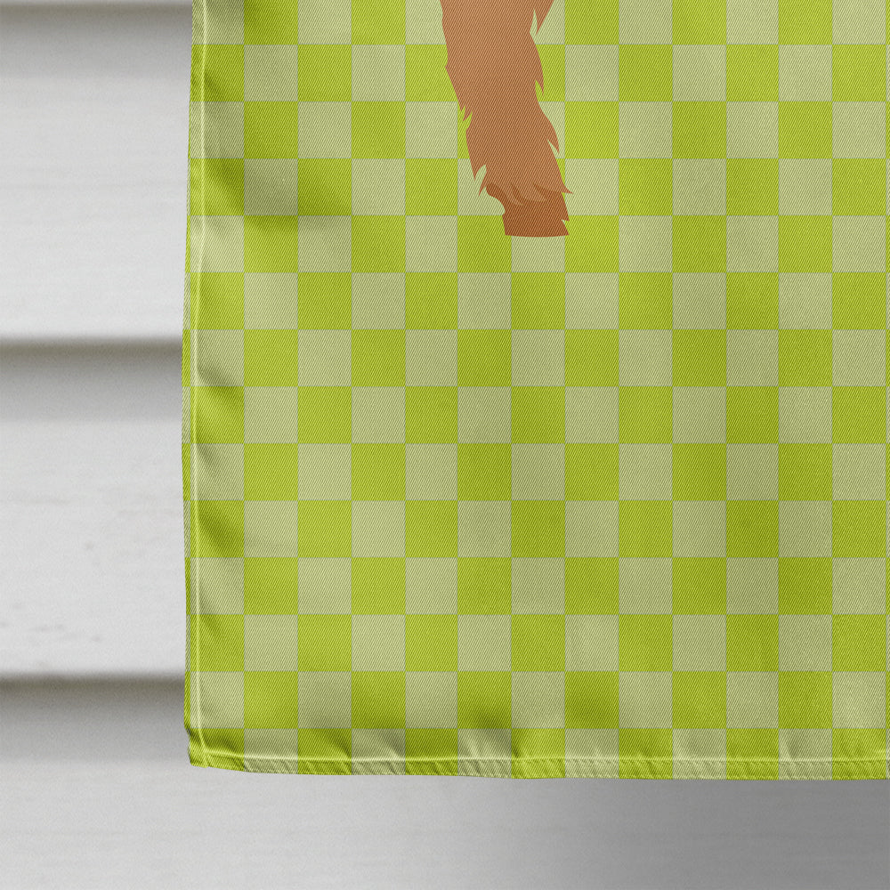 American Lamancha Goat Green House Flag 28x40 Porch Sleeve Pole Decorative Outside Yard Banner Artwork Wall Hanging, Polyester