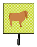 American Lamancha Goat Green Leash or Key Holder Wall Hooks, Key Hooks Holder, Coat Rack Wall Mount, Coat Hooks, Hooks for Hanging Keys, Towels, Aprons, Leashes