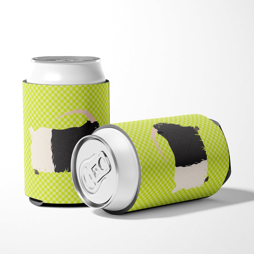 Welsh Black-Necked Goat Green Can or Bottle Hugger Cooler Sleeve for Standard 12 oz Cans, Insulated Foam Beer & Soda Can Hugger Reusable